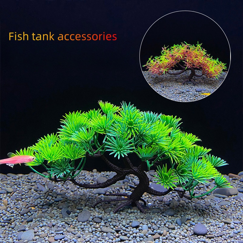 Planted Aquarium For Goldfish - Aquarium Bonsai Tree, Plant, Fish Tank