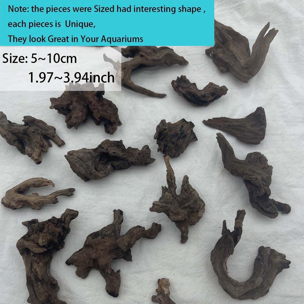 3PCS ﻿Natural-Look Driftwood S - Aquarium Planted Wood recension och pris