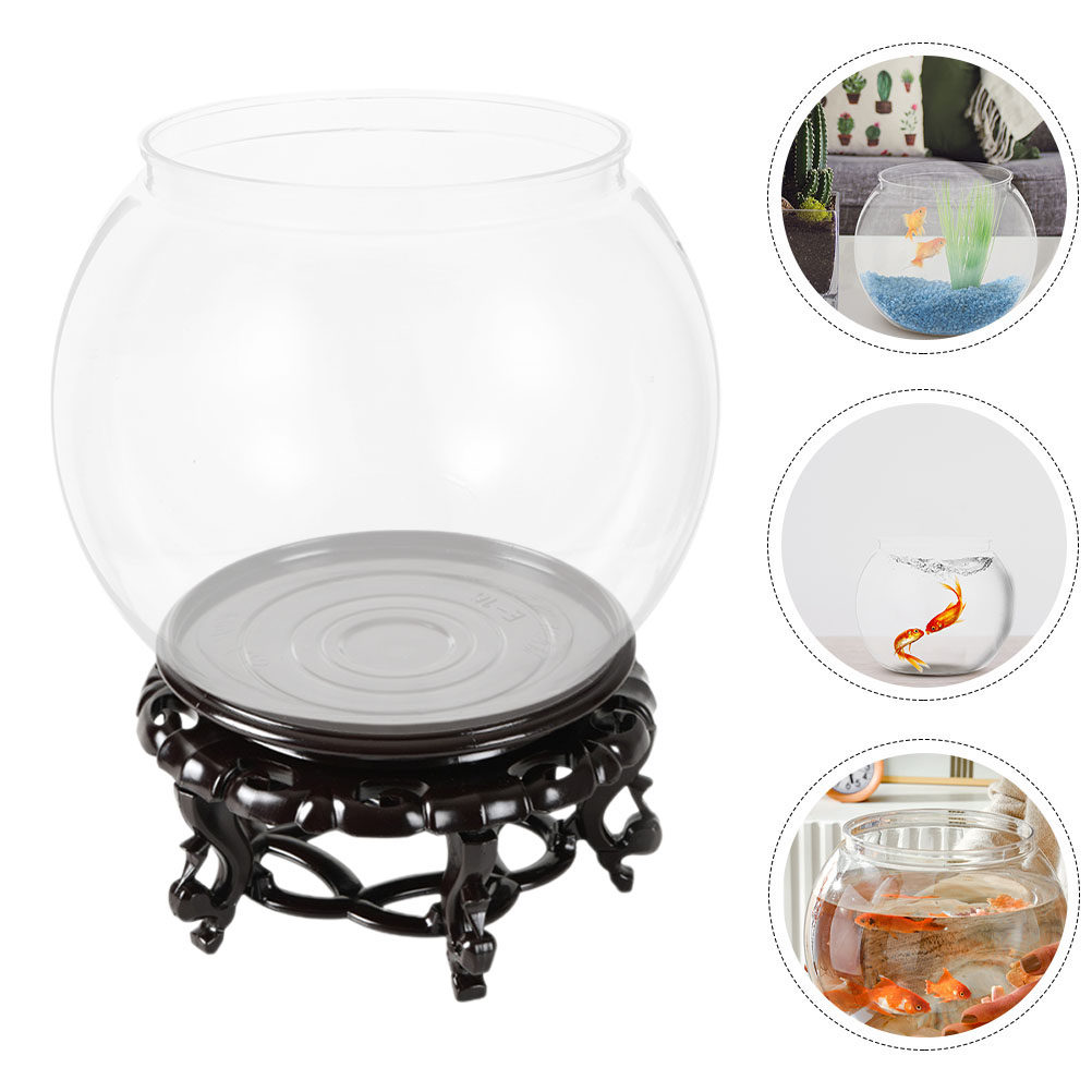1Set Delicate Clear Fish Bowl  - Planted Aquarium For Goldfish recension och pris