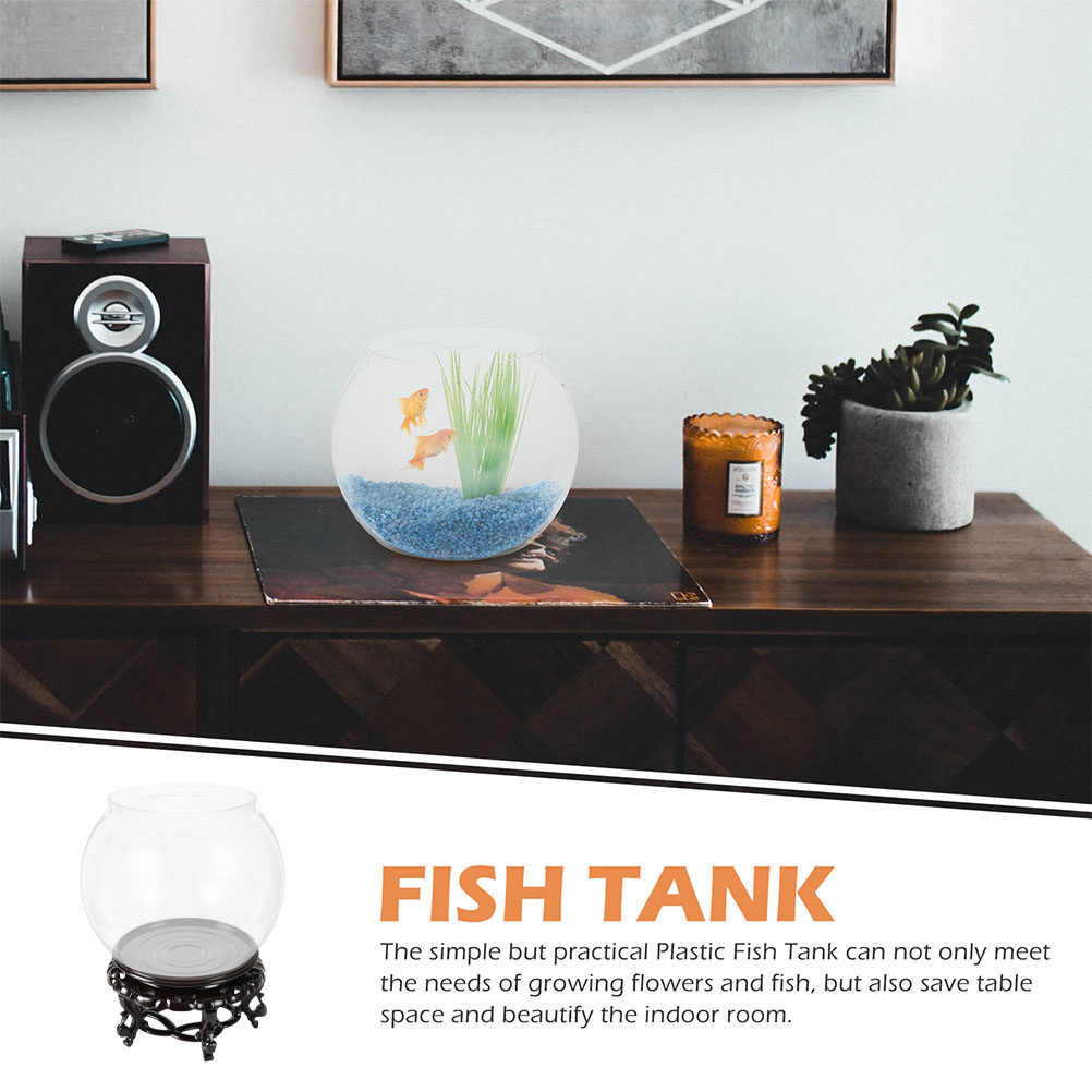 1Set Delicate Clear Fish Bowl  - Planted Aquarium For Goldfish recension och pris