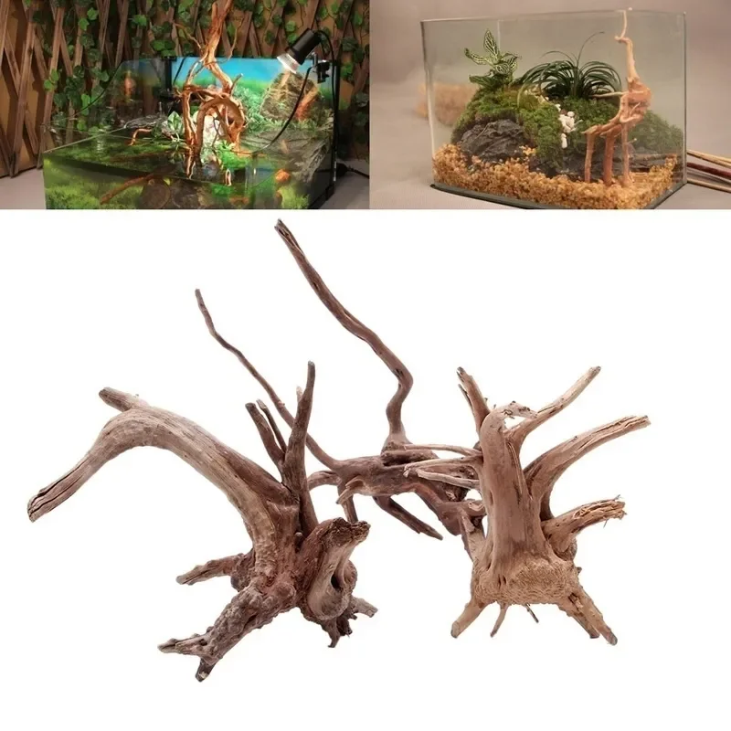 Natural Tree Trunk Driftwood A - Aquarium Planted Wood recension och pris