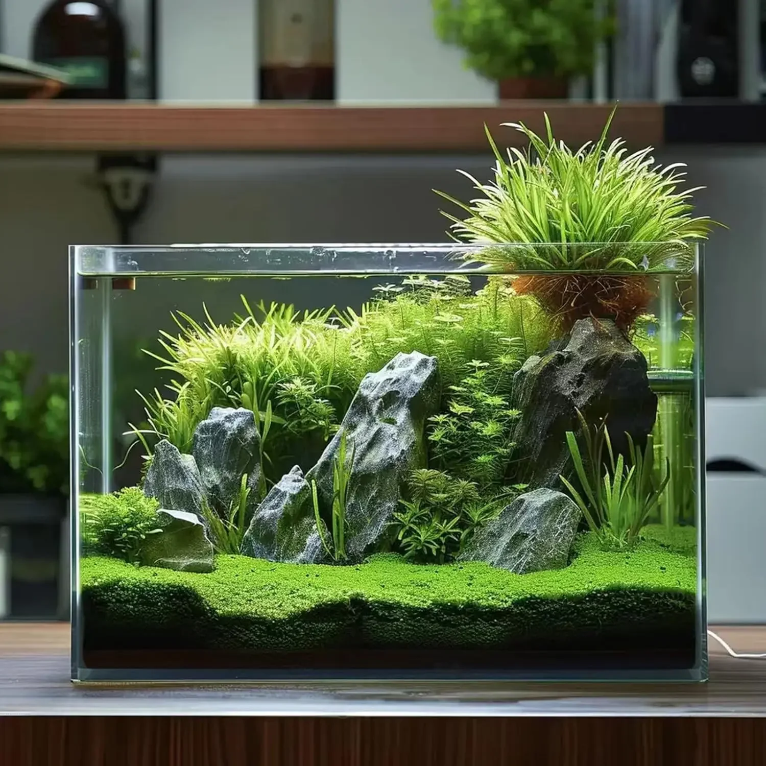 10 Gallon Glass Fish Tank, Eas - Planted Aquarium For Goldfish recension och pris