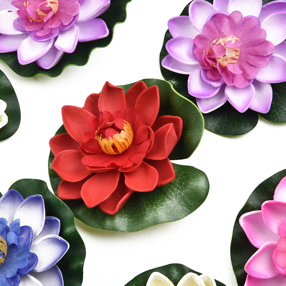 EVA-Based Artificial Lotus Flo - Aquarium Plant Red Lotus recension och pris