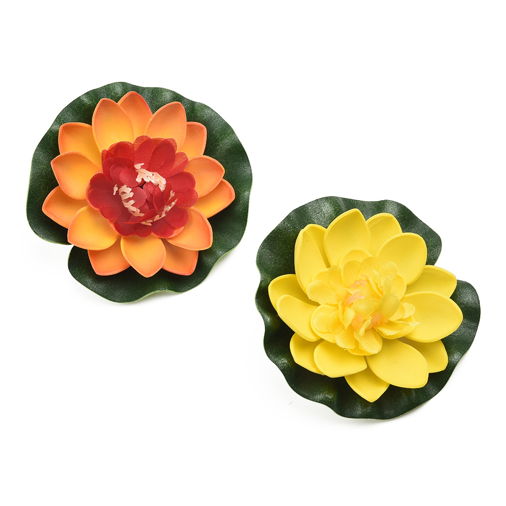 EVA-Based Artificial Lotus Flo - Aquarium Plant Red Lotus recension och pris