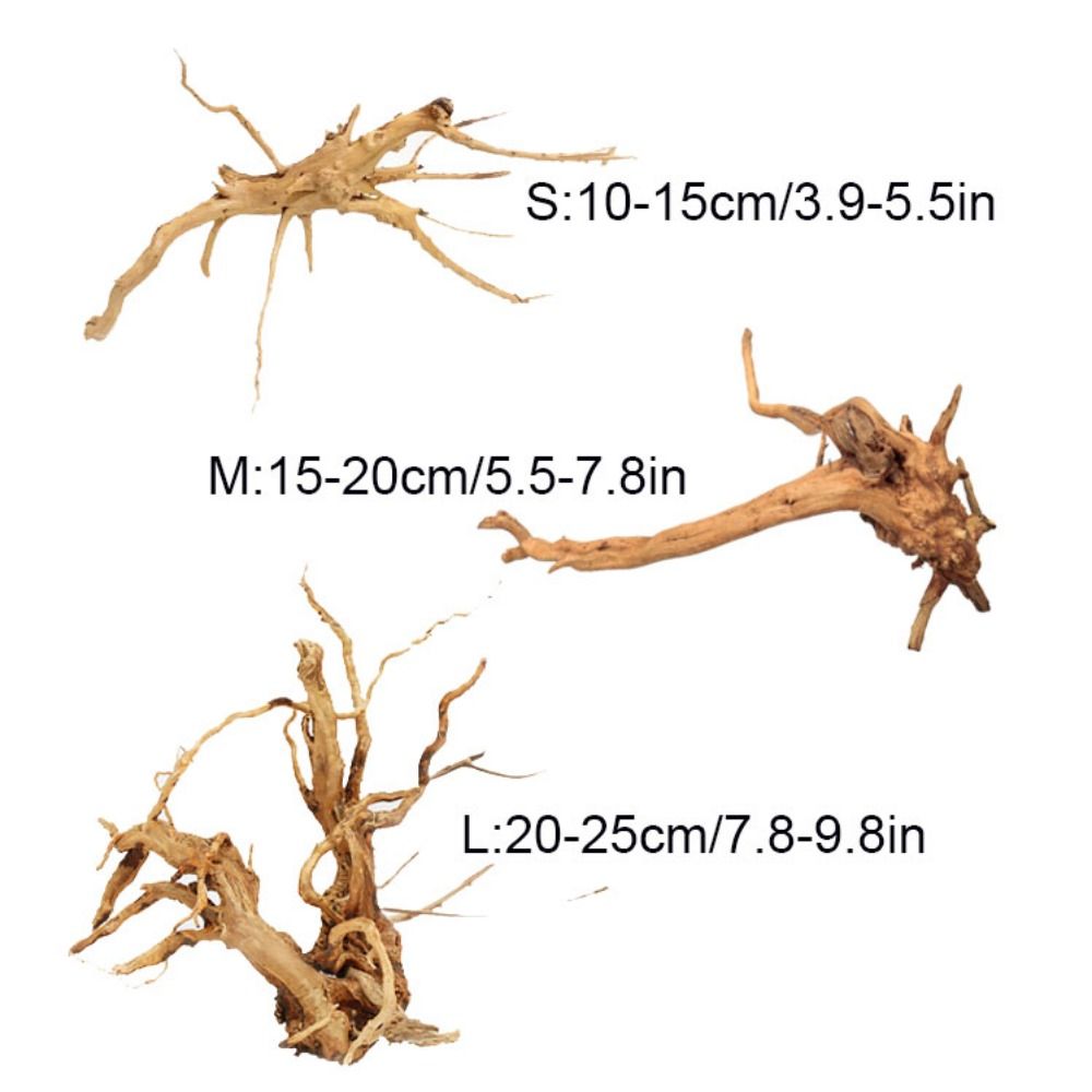 Natural Tree Trunk Aquarium De - Aquarium Planted Wood recension och pris