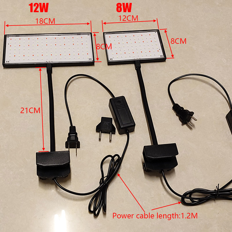 3 Light Color Adjustable Aquar - Aquarium Plant Growing recension och pris